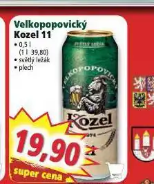 Norma Pivo velkopopovický kozel 11 nabídka