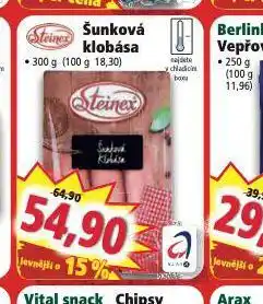 Norma Šunková klobása nabídka