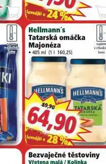 Norma Hellmann´s tatarská omáčka, majonéza nabídka