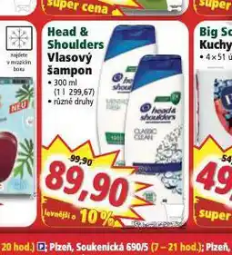 Norma Head&shoulders šampon nabídka