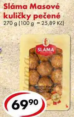 CBA Sláma Masové kuličky pečené, 270 g nabídka