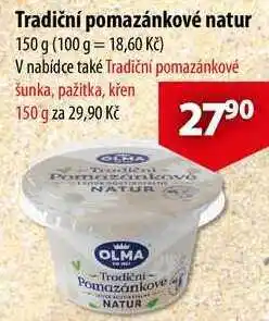 CBA Tradiční pomazánkové natur, 150 g nabídka