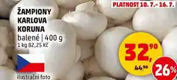 Penny Market ŽAMPIONY KARLOVA KORUNA balené, 400 g nabídka