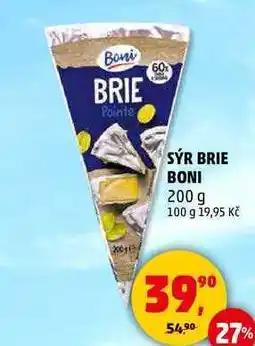 Penny Market SÝR BRIE BONI, 200 g nabídka