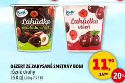 Penny Market DEZERT ZE ZAKYSANÉ SMETANY BONI různé druhy, 150 g nabídka