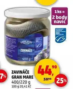 Penny Market ZAVINÁČE GRAN MARE, 400/220 g nabídka