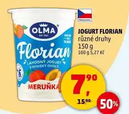 Penny Market OLMA JOGURT FLORIAN různé druhy, 150 g nabídka