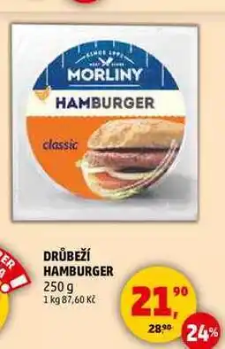 Penny Market DRŮBEŽÍ HAMBURGER, 250 g nabídka