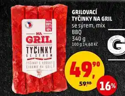 Penny Market GRILOVACÍ TYČINKY NA GRIL se sýrem, 340 g nabídka