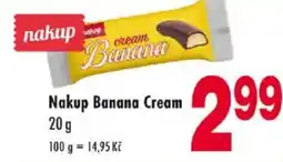 Qanto NAKUP Banana cream nabídka