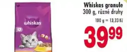 Qanto WHISKAS Granule nabídka