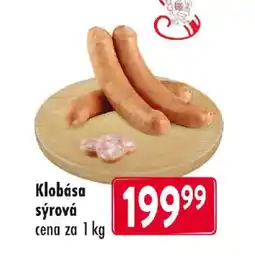 Qanto Klobása sýrová nabídka