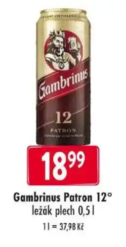Qanto GAMBRINUS Patron 12° nabídka