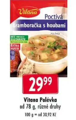 Qanto VITANA Polévka nabídka