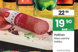 Kubík potraviny Poličan Maso uzeniny Polička nabídka