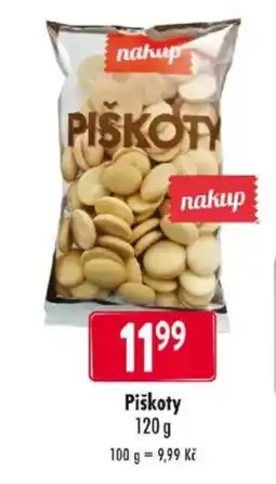 Qanto Piškoty nabídka
