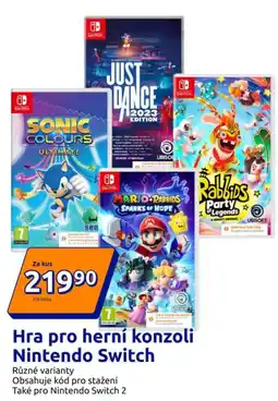 Action Hra pro herní konzoli nintendo switch nabídka