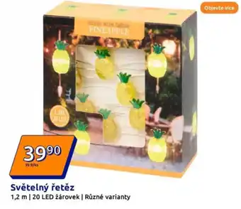 Action Světelný řetěz nabídka