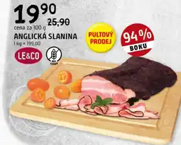 Terno Anglická slanina nabídka