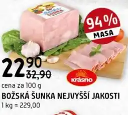 Terno Božská šunka nejvyšší jakosti nabídka
