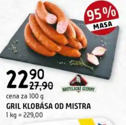 Terno Gril klobása od mistra nabídka