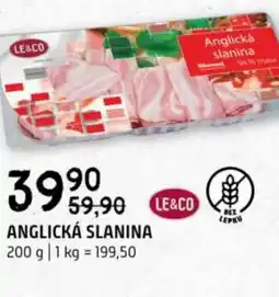Terno Anglická slanina nabídka