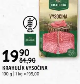 Terno Krahulík vysočina nabídka