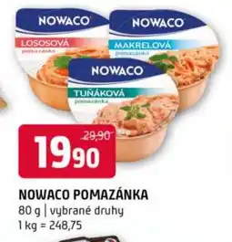 Terno NOWACO Pomazánka nabídka