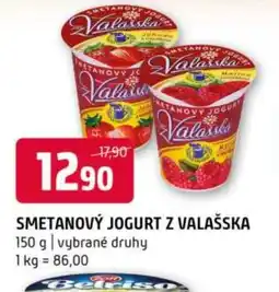 Terno Smetanový jogurt z valašska nabídka
