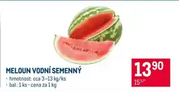 Makro Meloun vodní semenný nabídka