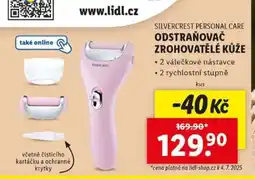 Lidl SILVERCREST PERSONAL CARE ODSTRAŇOVAČ ZROHOVATĚLÉ KŮŽE nabídka