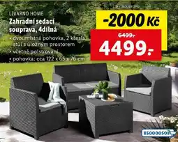 Lidl LIVARNO HOME Zahradní sedací souprava, 4dílná nabídka