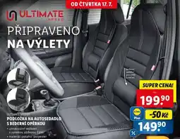 Lidl ULTIMATE SPEED Podložka na autosedadlo s bederní opěrkou nabídka