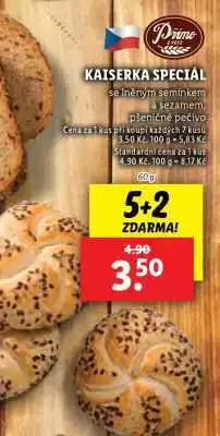 Lidl KAISERKA SPECIÁL nabídka