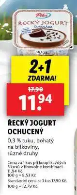 Lidl ŘECKÝ JOGURT OCHUCENÝ nabídka