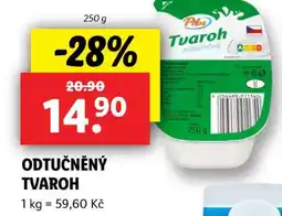 Lidl Odtučněný tvaroh nabídka