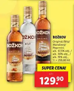 Lidl Božkov nabídka