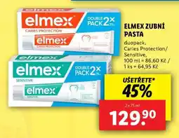 Lidl Elmex zubní pasta nabídka