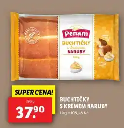 Lidl BUCHTIČKY S KRÉMEM NARUBY nabídka