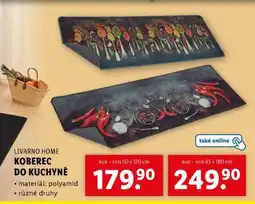 Lidl LIVARNO HOME KOBEREC DO KUCHYNĚ nabídka
