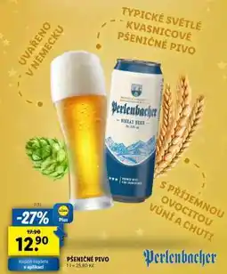 Lidl Perlenbacher Pšeničné Pivo nabídka