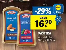 Lidl Paštika nabídka