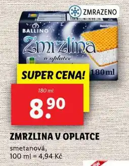 Lidl ZMRZLINA V OPLATCE nabídka