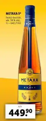Lidl Metaxa 5 nabídka