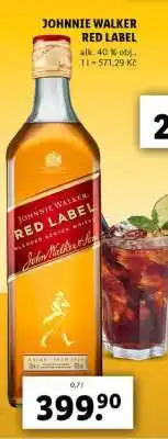 Lidl Johnnie Walker Red Label nabídka