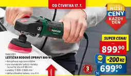 Lidl PARKSIDE LEŠTIČKA BODOVÉ OPRAVY 800 W nabídka