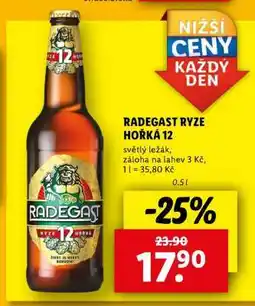 Lidl Radegast Ryze Hořká 12 nabídka