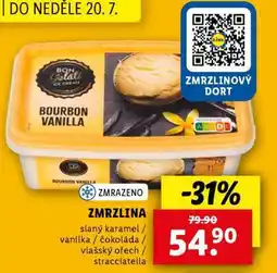 Lidl BON Gelati Bourbon Vanilla Zmrzlina nabídka