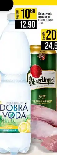 Jip Dobrá voda ochucená různé druhy 1,5l nabídka