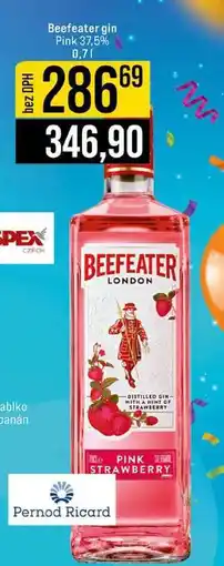 Jip Beefeater gin Pink 37,5% 0,7l nabídka